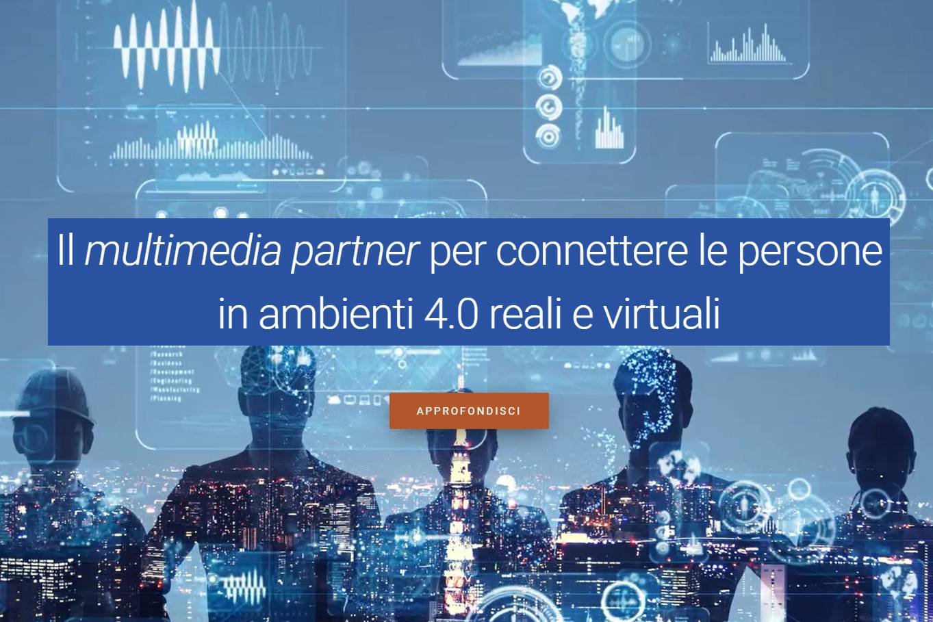 connettere le persone in ambienti reali e virtuali